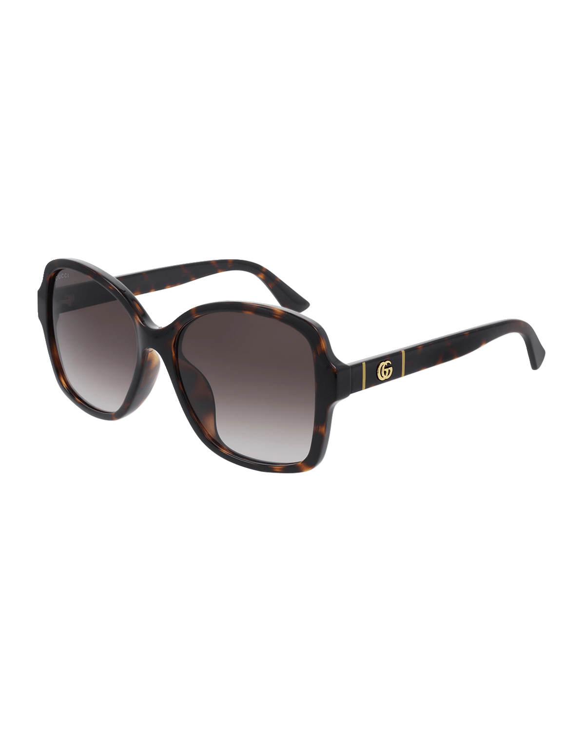 Gucci Square Monochromatic Sunglasses