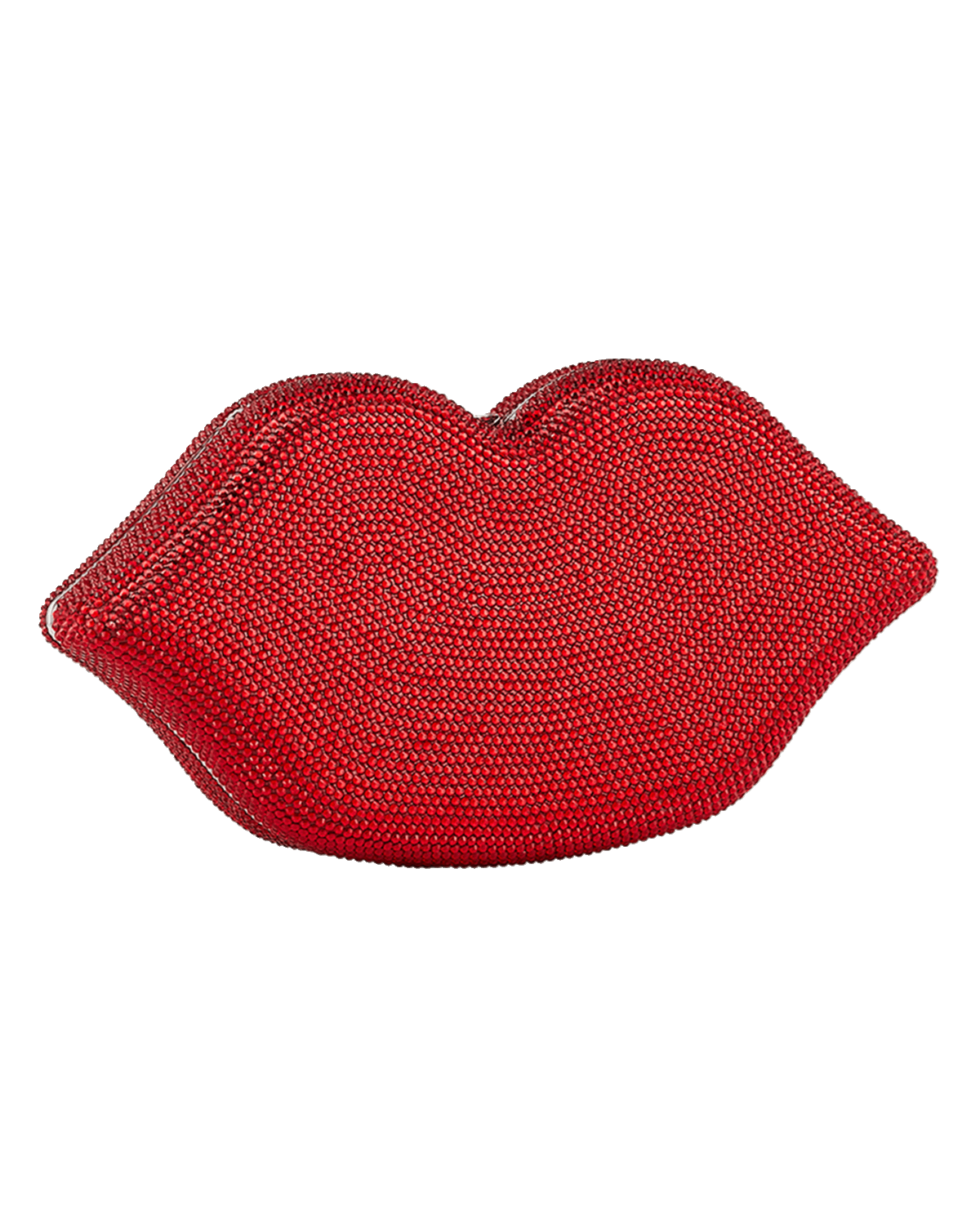 Judith Leiber Couture Hot Lips Crystal Clutch Bag