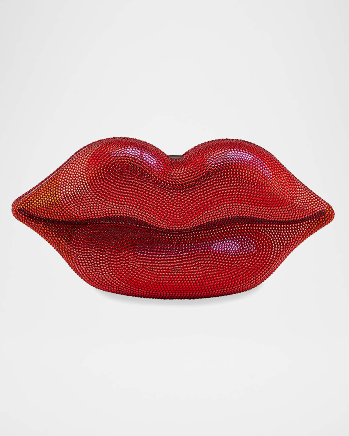 Judith Leiber Couture Hot Lips Crystal Clutch Bag
