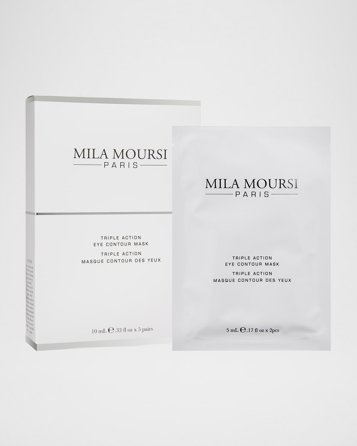 Mila Moursi Triple Action Eye Contour Mask, 5 pairs
