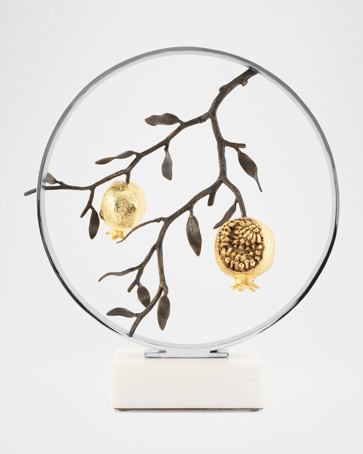 Michael Aram Pomegranate 14" Moongate Sculpture