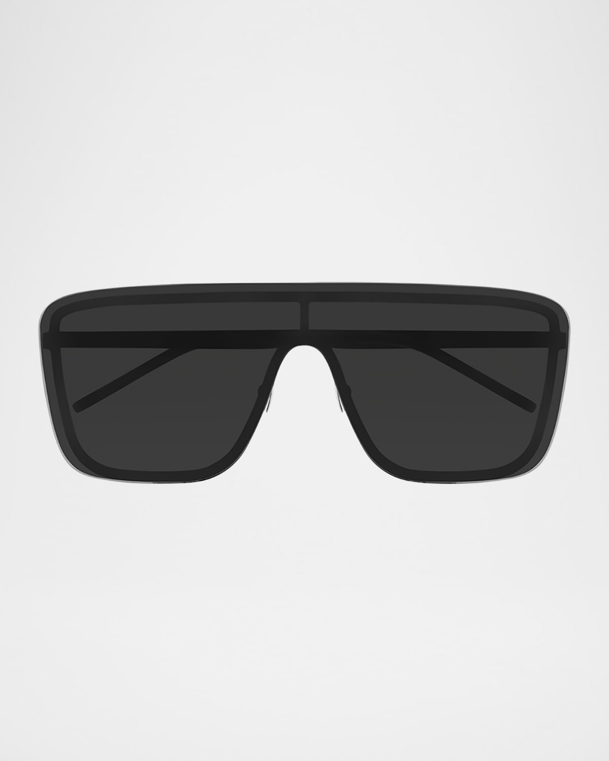 Saint Laurent Unisex Mask Metal Shield Sunglasses