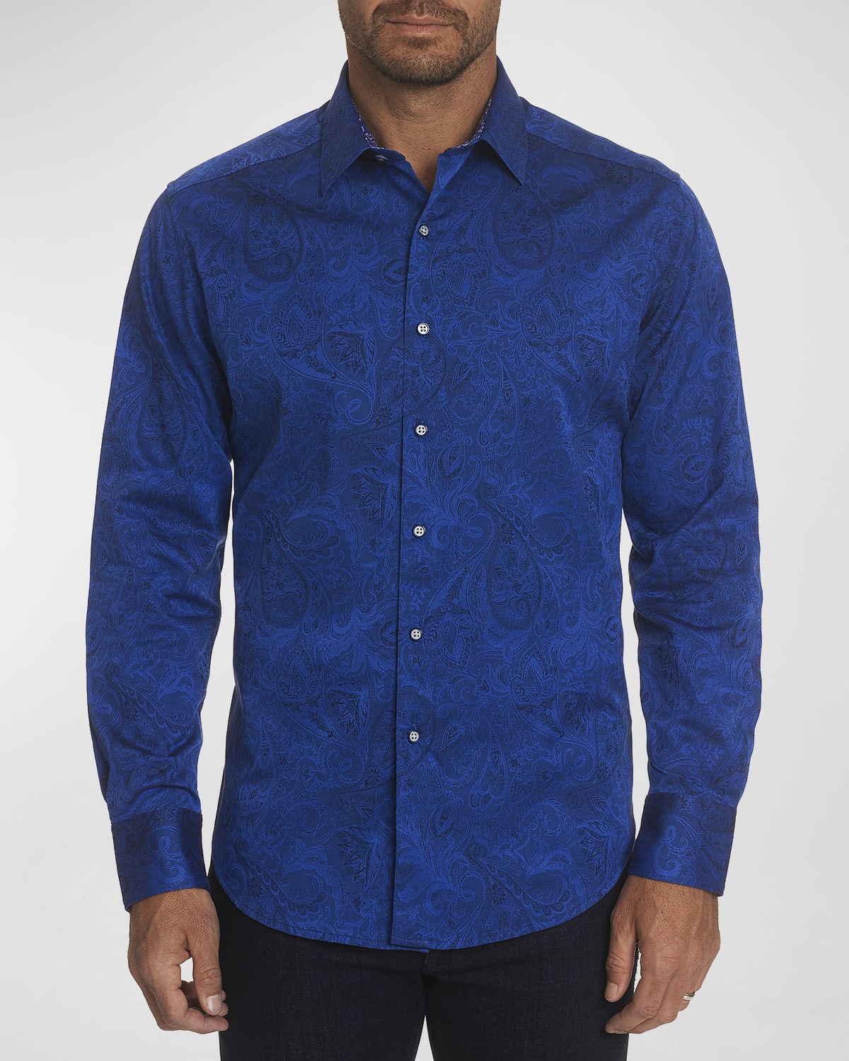 Paisley Long Sleeves Shirt | Neiman Marcus
