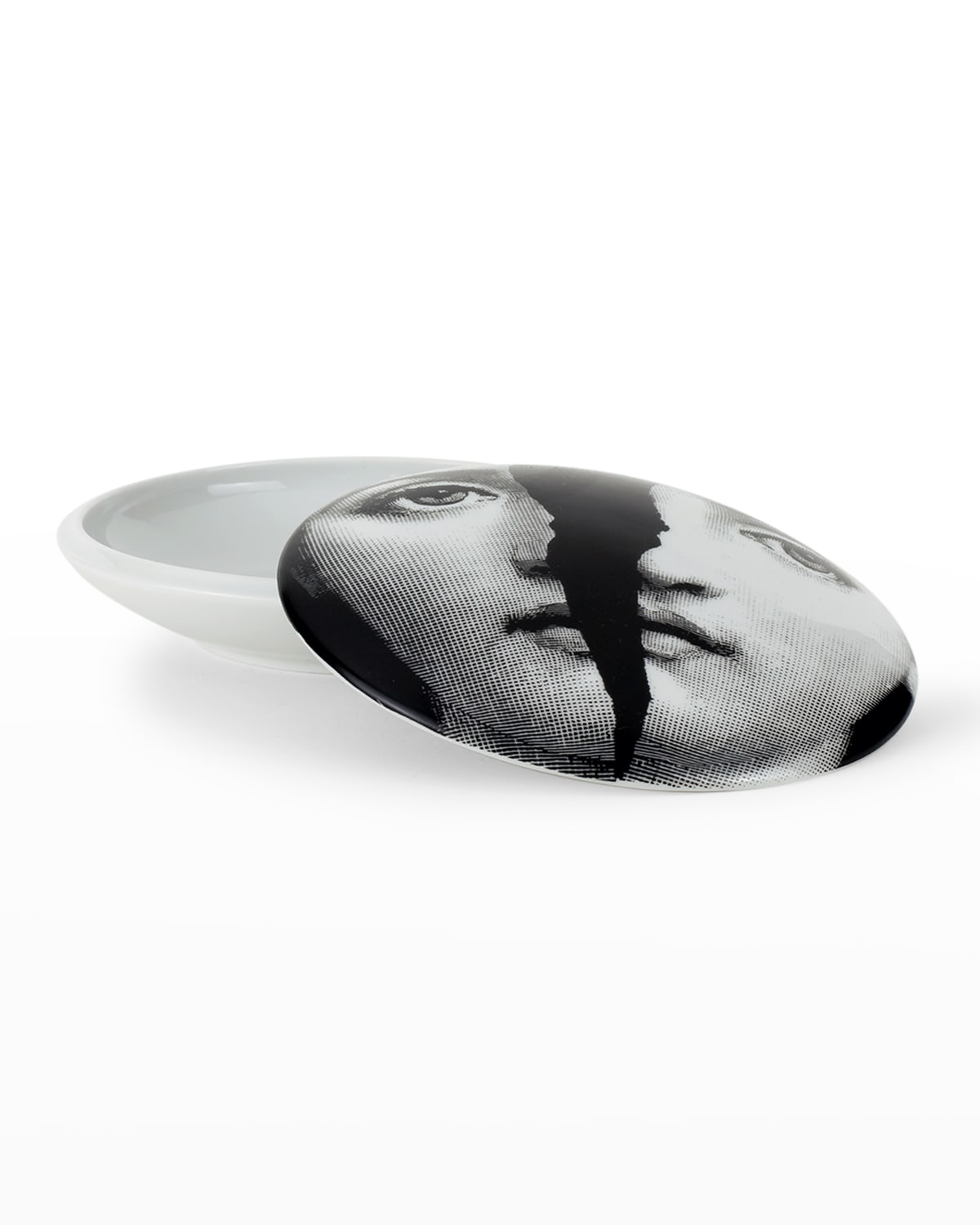 Fornasetti Round box Tema e Variazioni No. 03