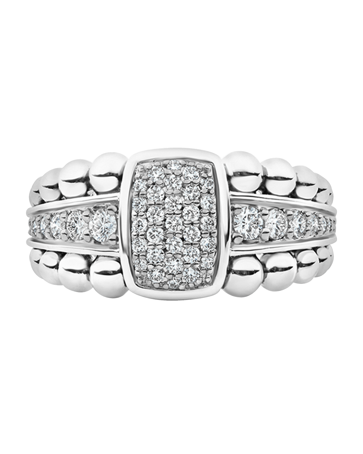 LAGOS Caviar Spark Pave Diamond Ring