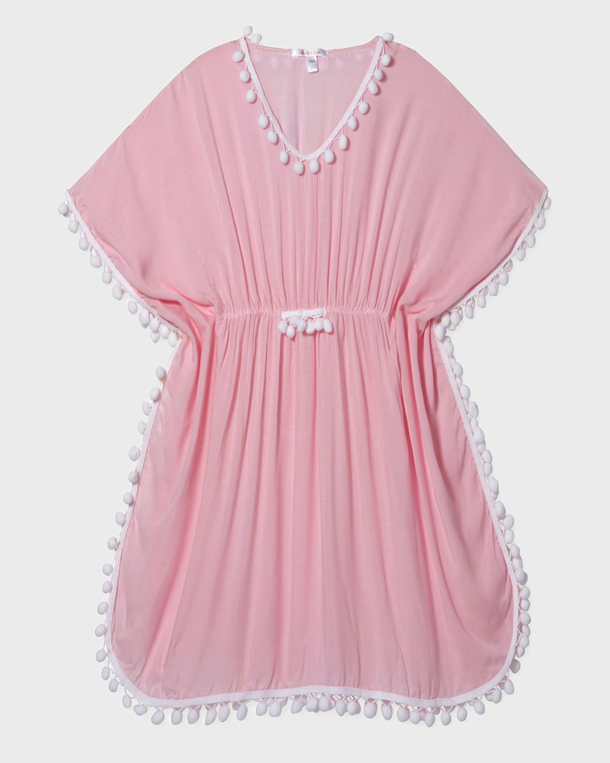 Stella Cove Girl's Pompom Poncho Coverup, Size 2-14