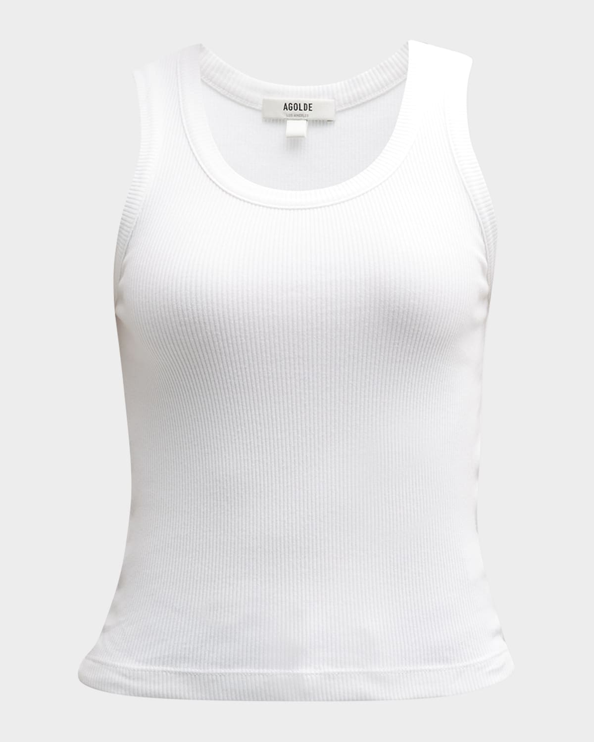 AGOLDE Poppy Scoop-Neck Tank Top