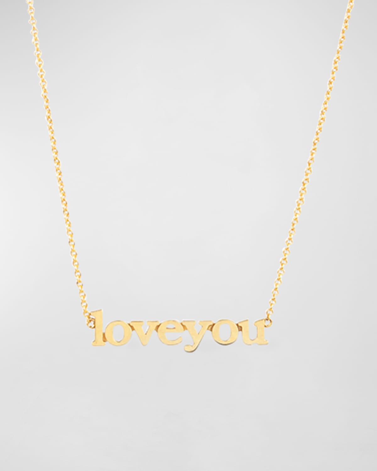 Love Necklace Gold Plated Gold