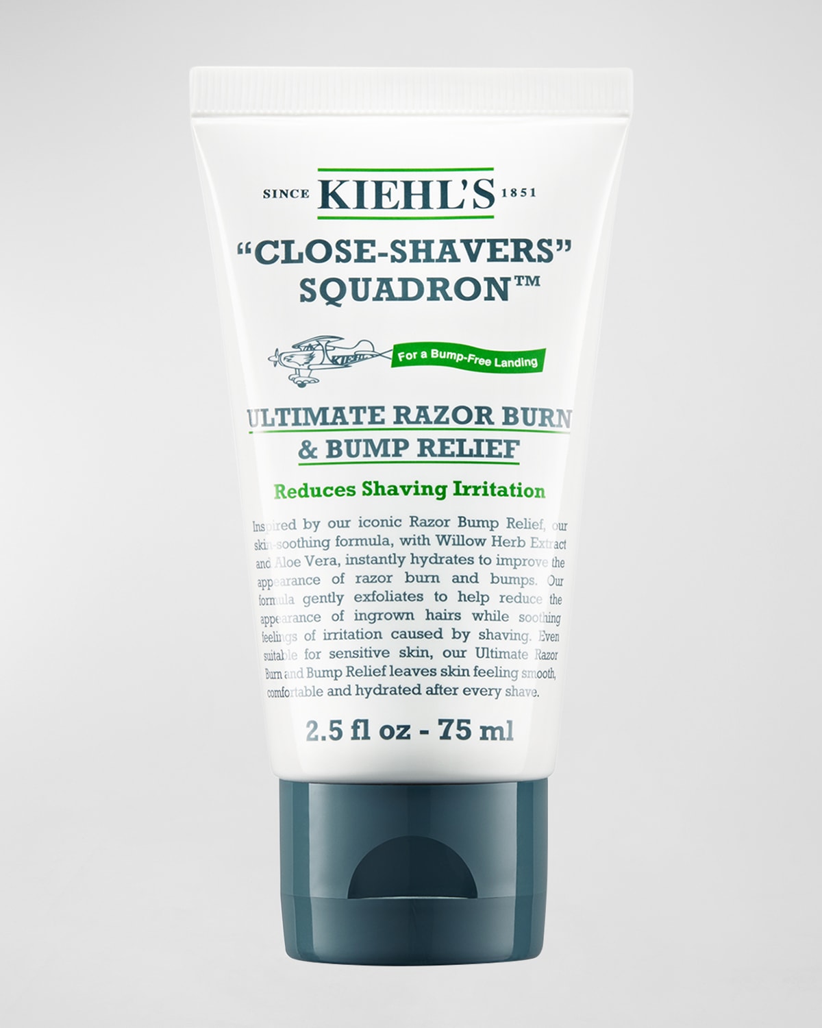 Kiehl's Since 1851 "Close Shavers" Squadron Ultimate Razor Burn & Bump Relief, 2.5 oz.
