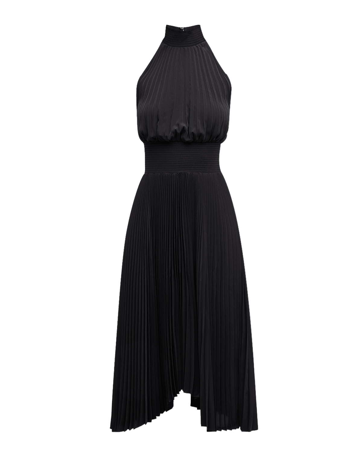 A.L.C. Renzo Pleated Halter Dress