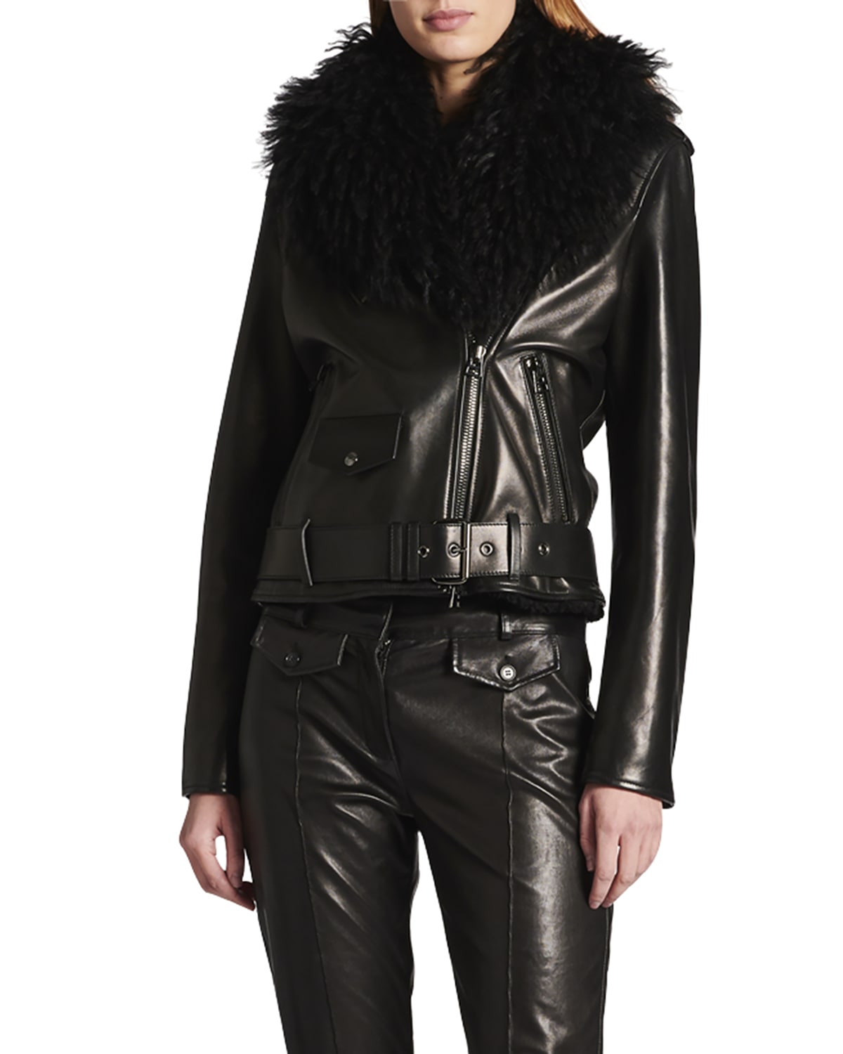 Womens Leather Jacket | Neiman Marcus