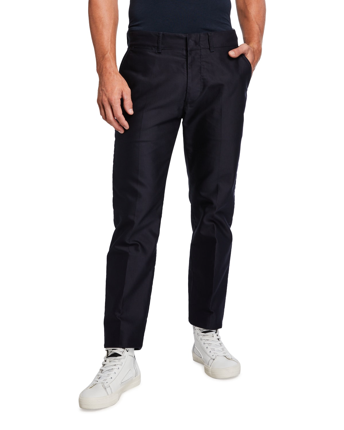 PRPS Men's Ripped Stitched Chino Pants | Neiman Marcus