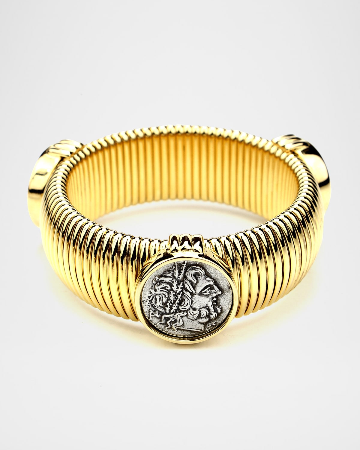 Ben-Amun Roman Coin Elastic Bracelet