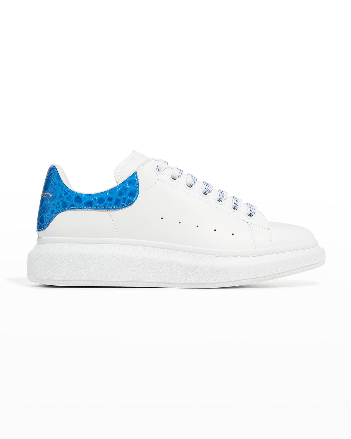 Alexander McQueen Men's Oversized Two-Tone Clear-Sole Sneakers | Neiman ...