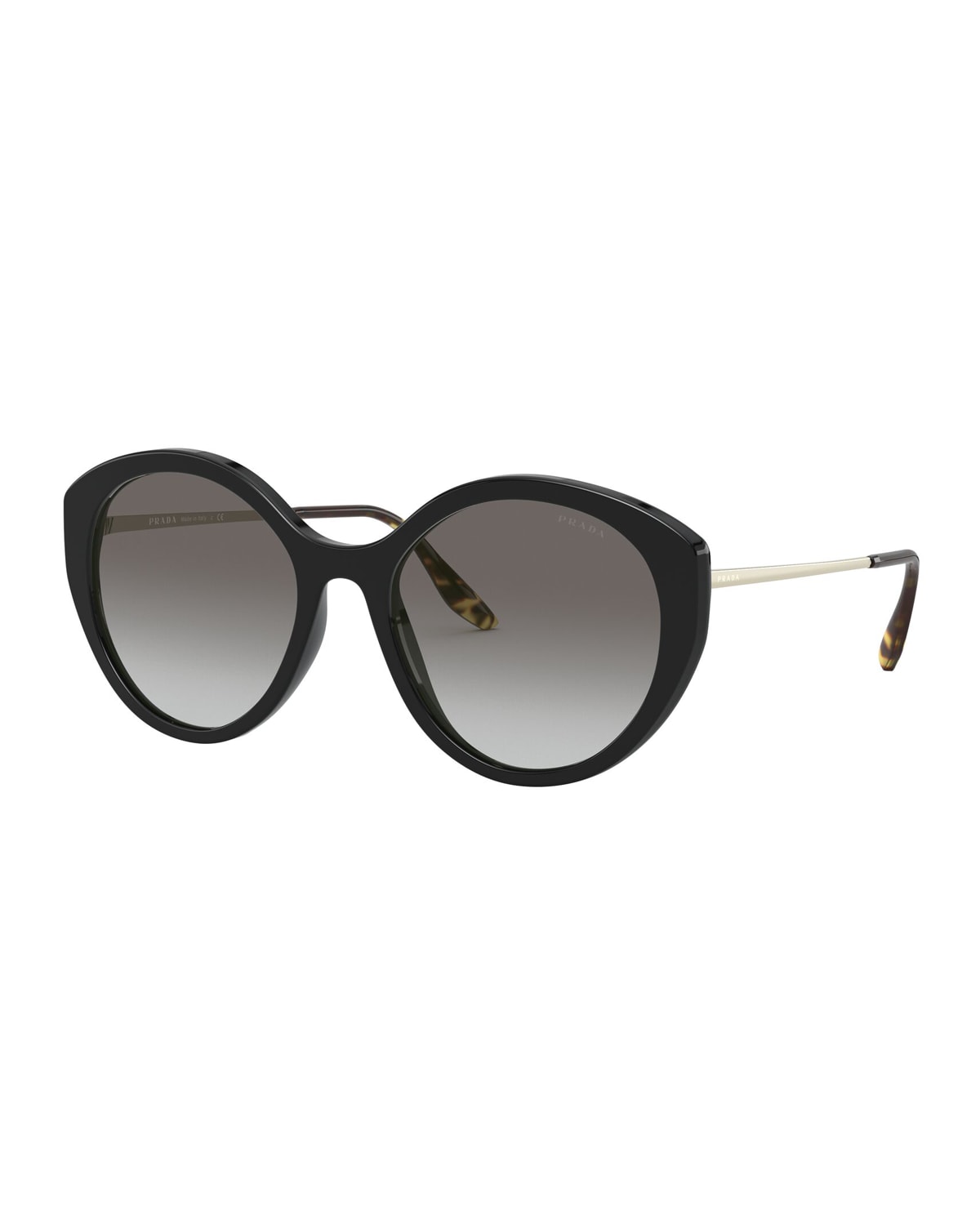 Prada Mirrored Acetate Sunglasses Neiman Marcus