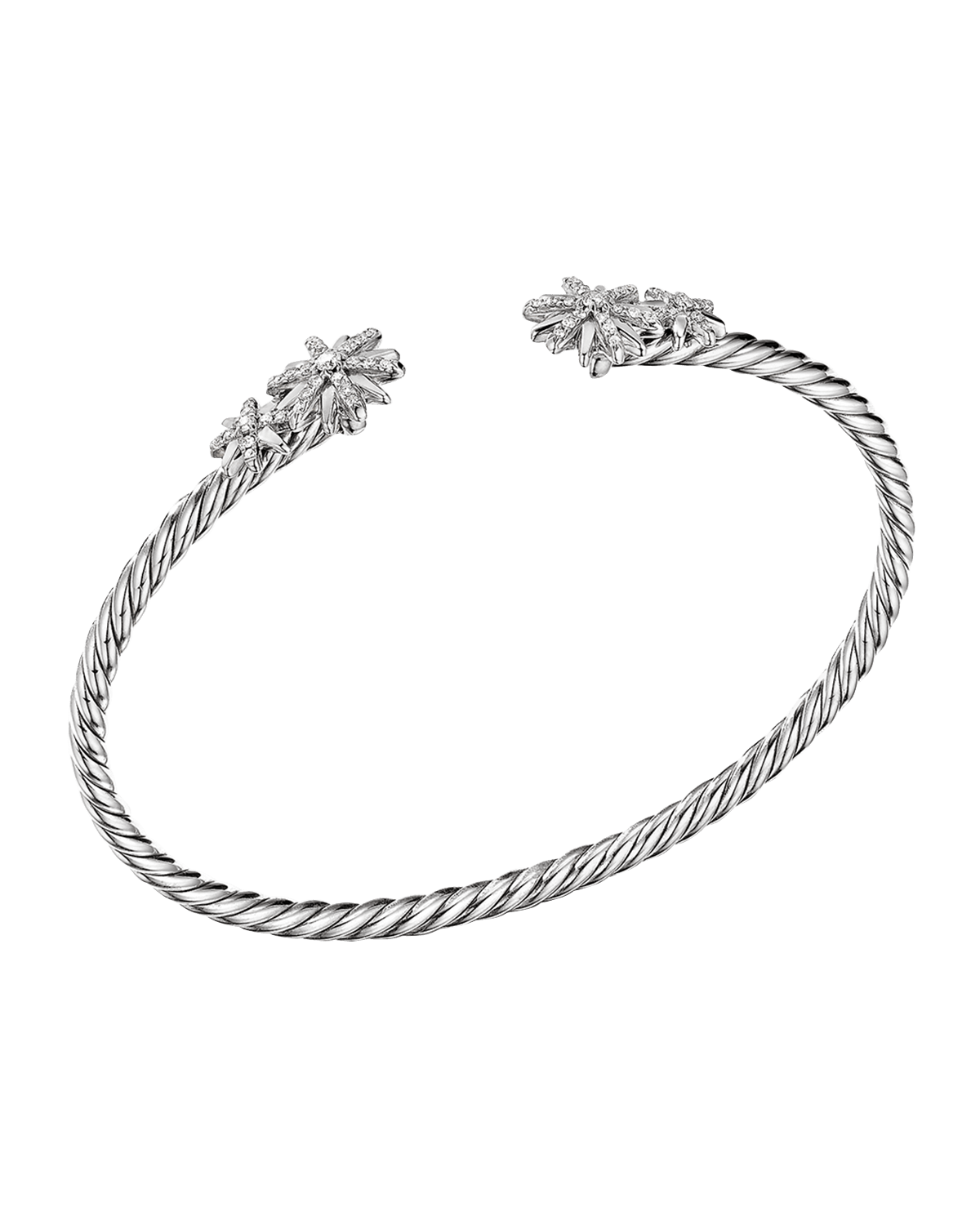 David Yurman Starburst Open Cable Bracelet