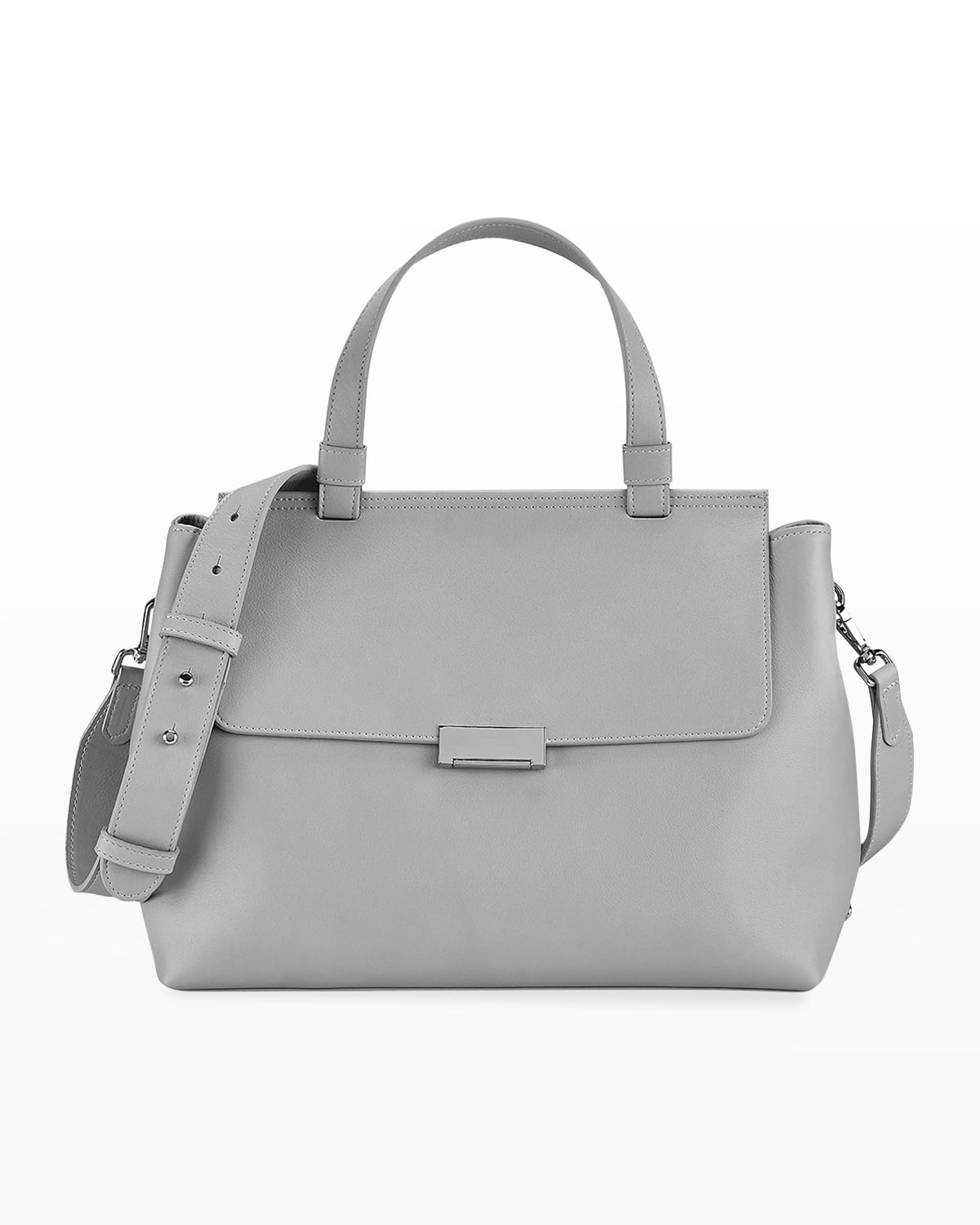 Gray Leather Bag | Neiman Marcus