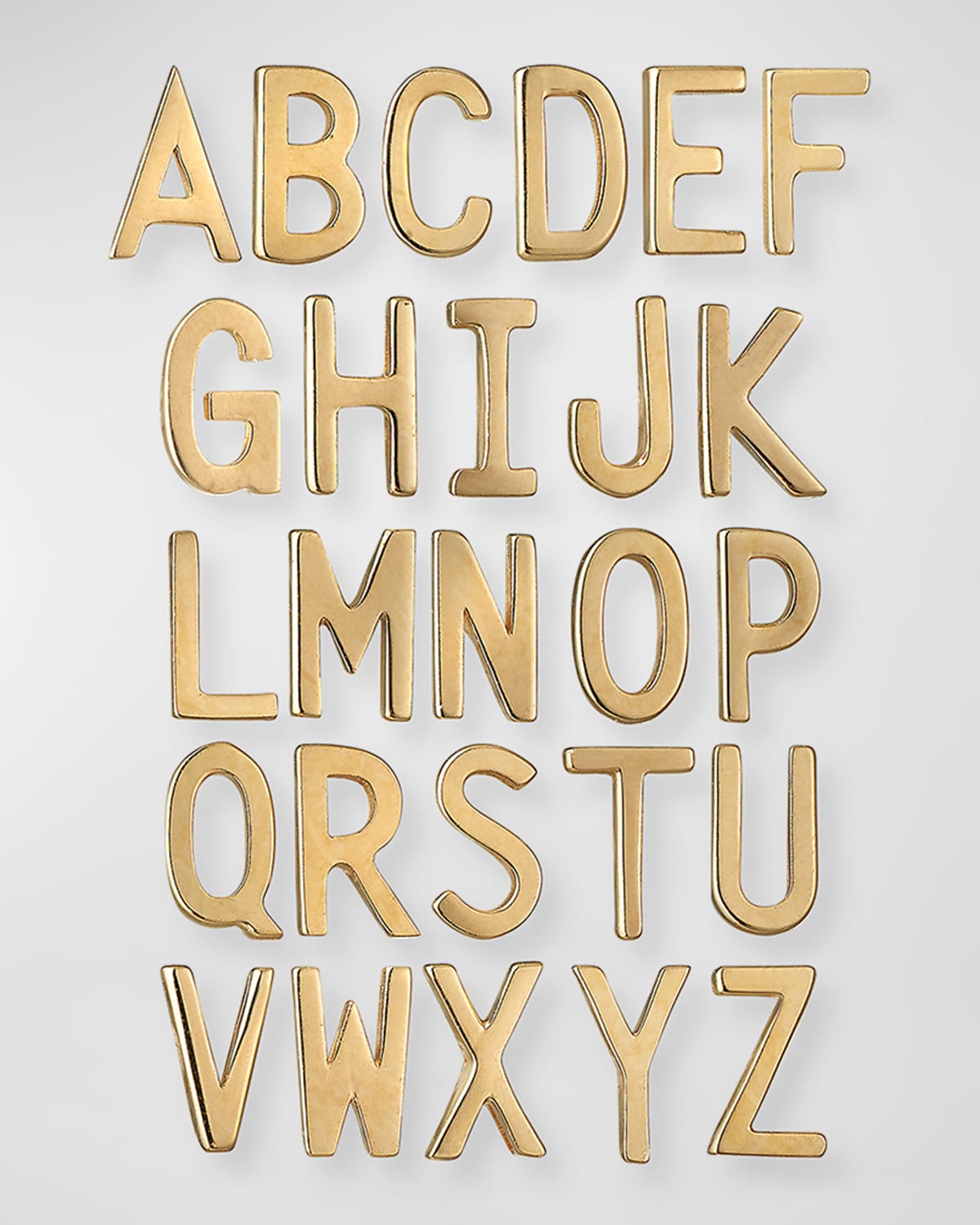 Tai Fine 14k Gold Initial Stud Earring