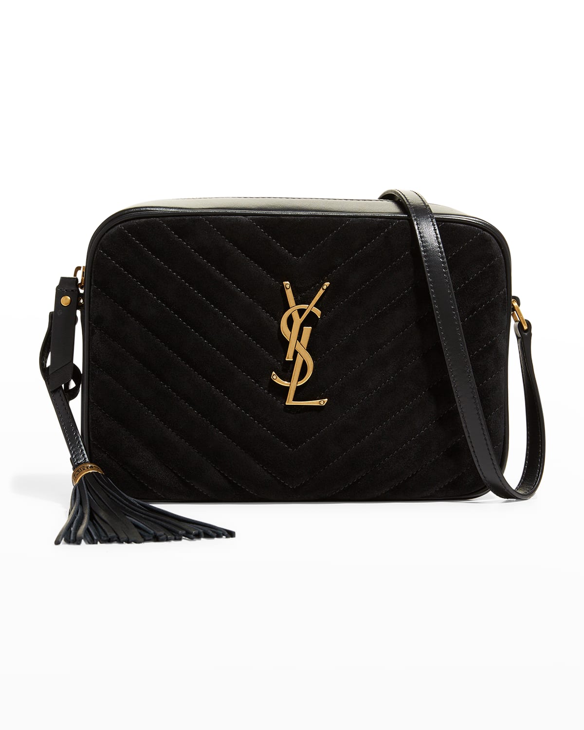 Saint Laurent LouLou YSL Mini Quilted Crossbody Bag | Neiman Marcus