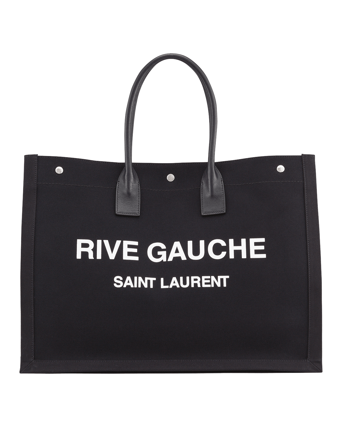 Saint Laurent Rive Gauche Tote Bag in Canvas