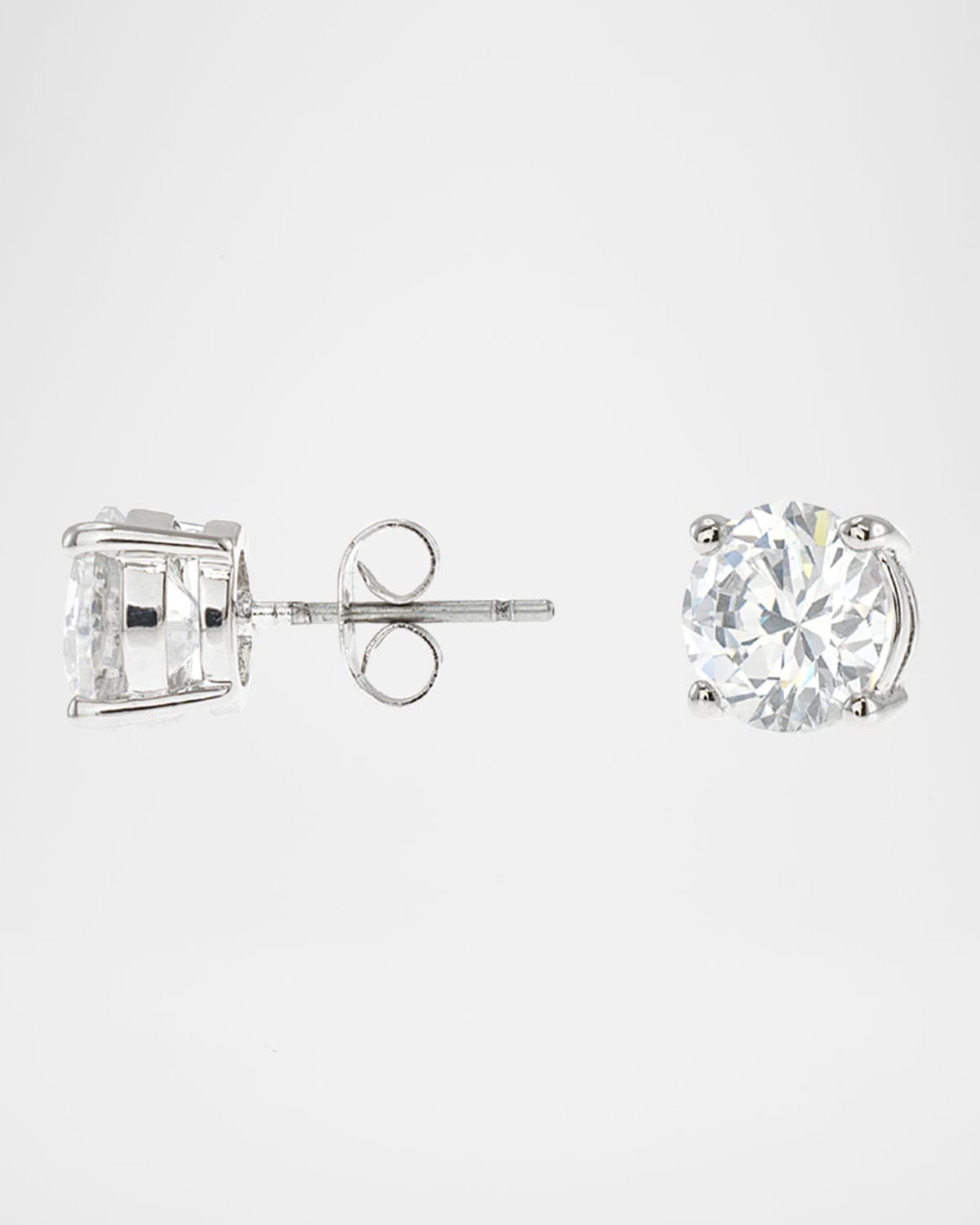 Golconda by Kenneth Jay Lane Cubic Zirconia Luxe Post Earrings, 4tcw