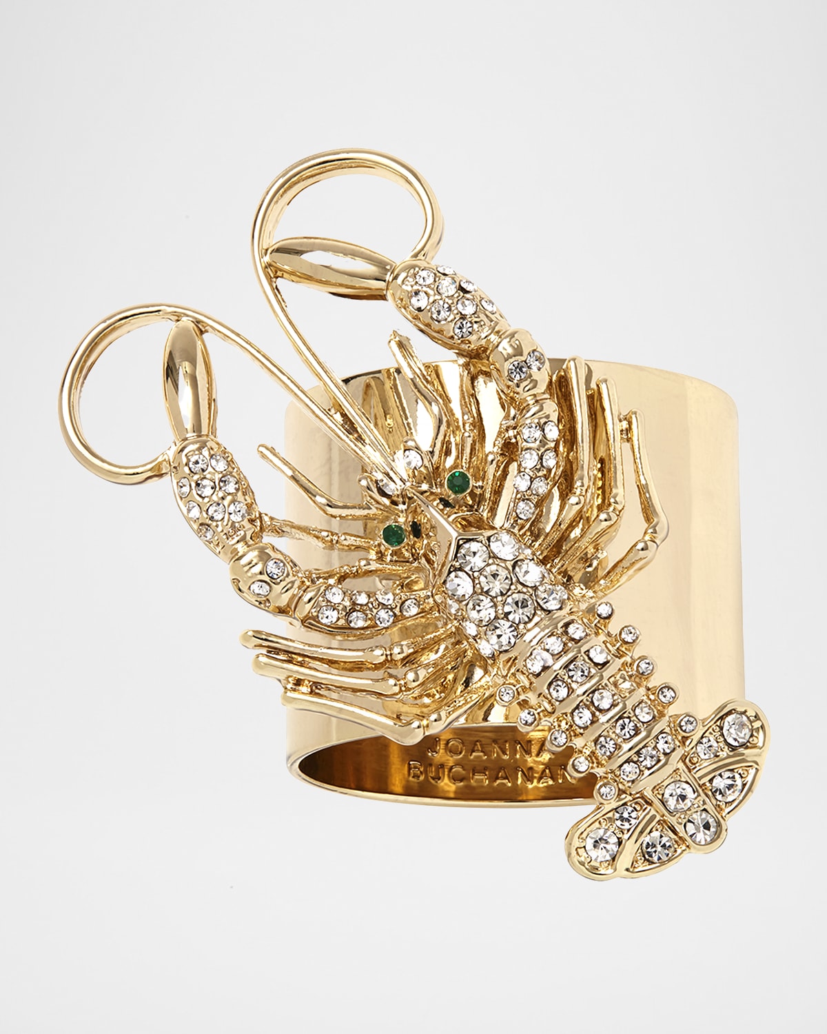 Joanna Buchanan Sparkle Lobster Napkin Rings, Set of 2