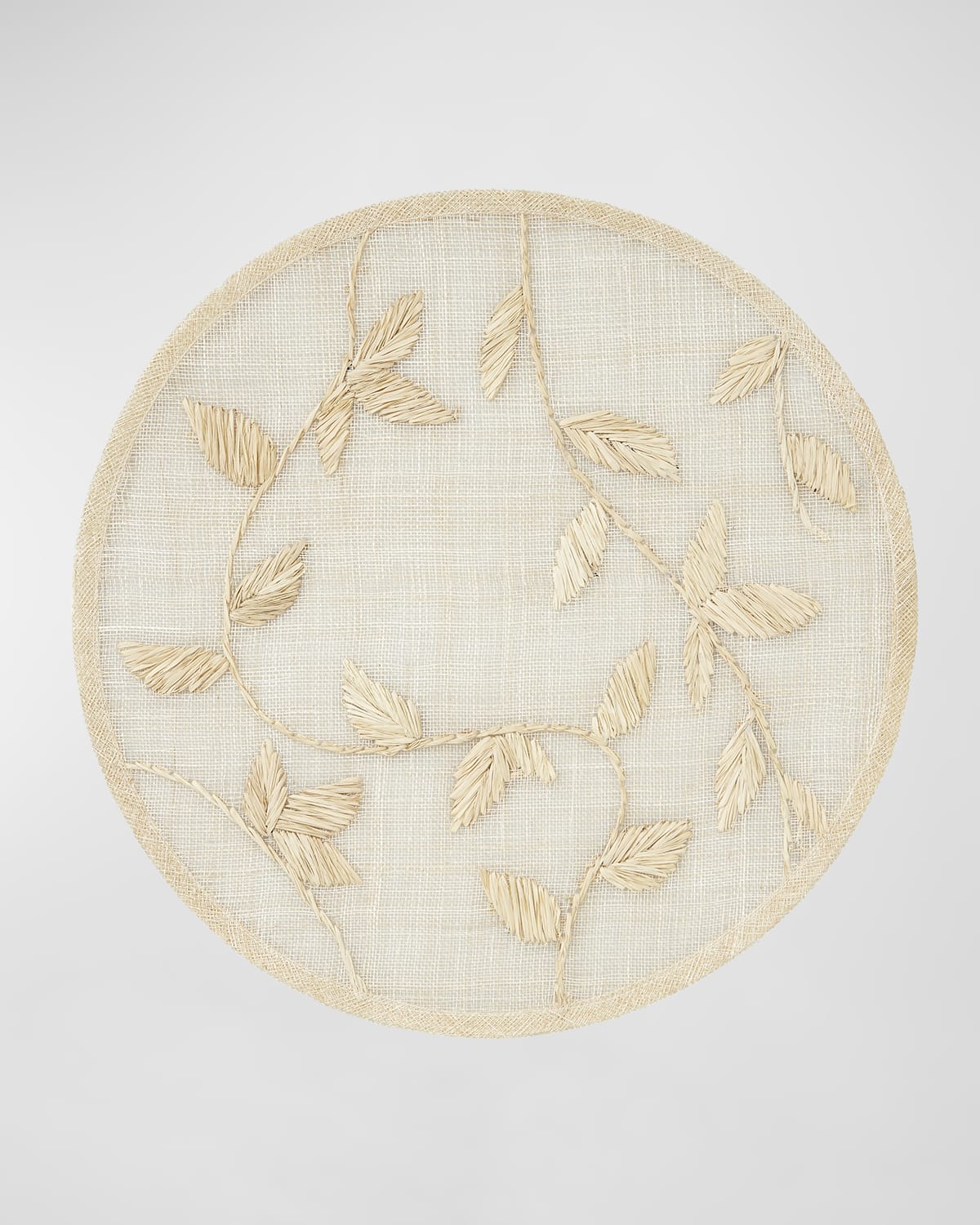 Joanna Buchanan Straw Leaf Placemat