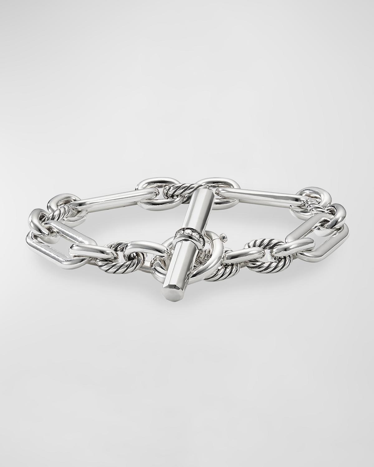 Lexington Chain Bracelet with Diamonds