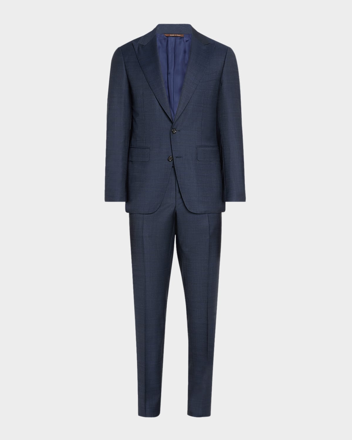 Canali Men's Heathered Wool Two-Piece Suit