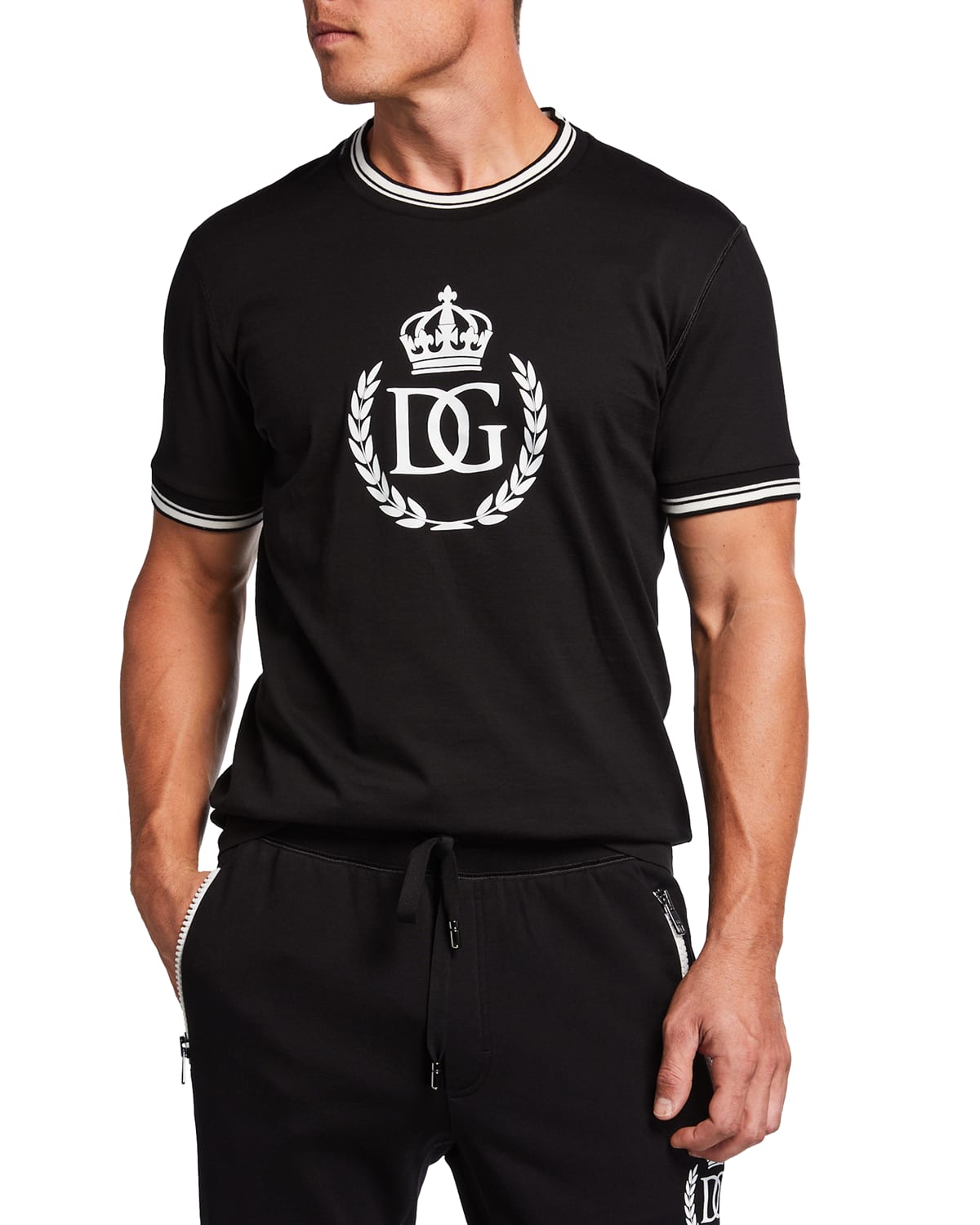 Dsquared2 Mens Logo Graphic Long Sleeve T Shirt Neiman Marcus 