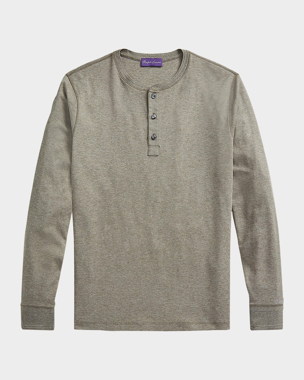 Ralph Lauren Purple Label Men's Long-Sleeve Henley Shirt