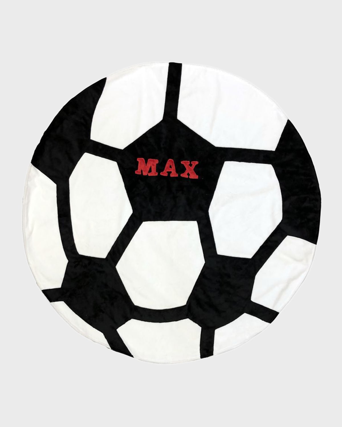 Boogie Baby Personalized Soccer Ball Blanket