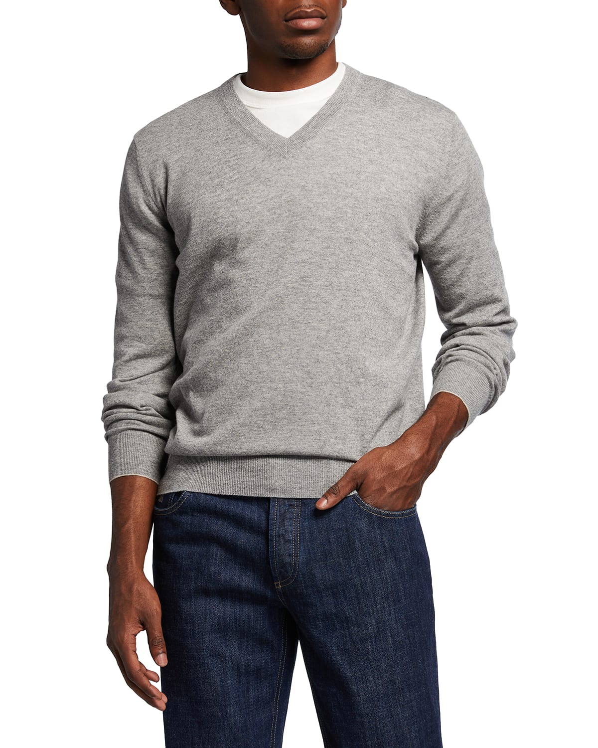 Neiman marcus cashmere Sweater Shirt