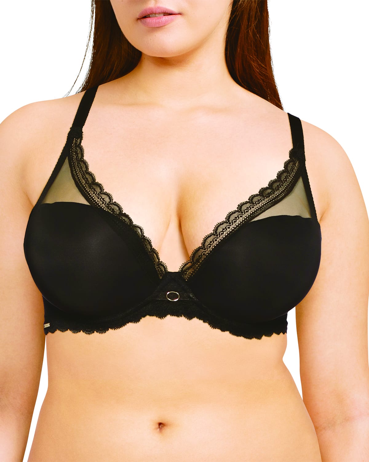 Elegant Women's Nylon Spandex Printed Bras Pack