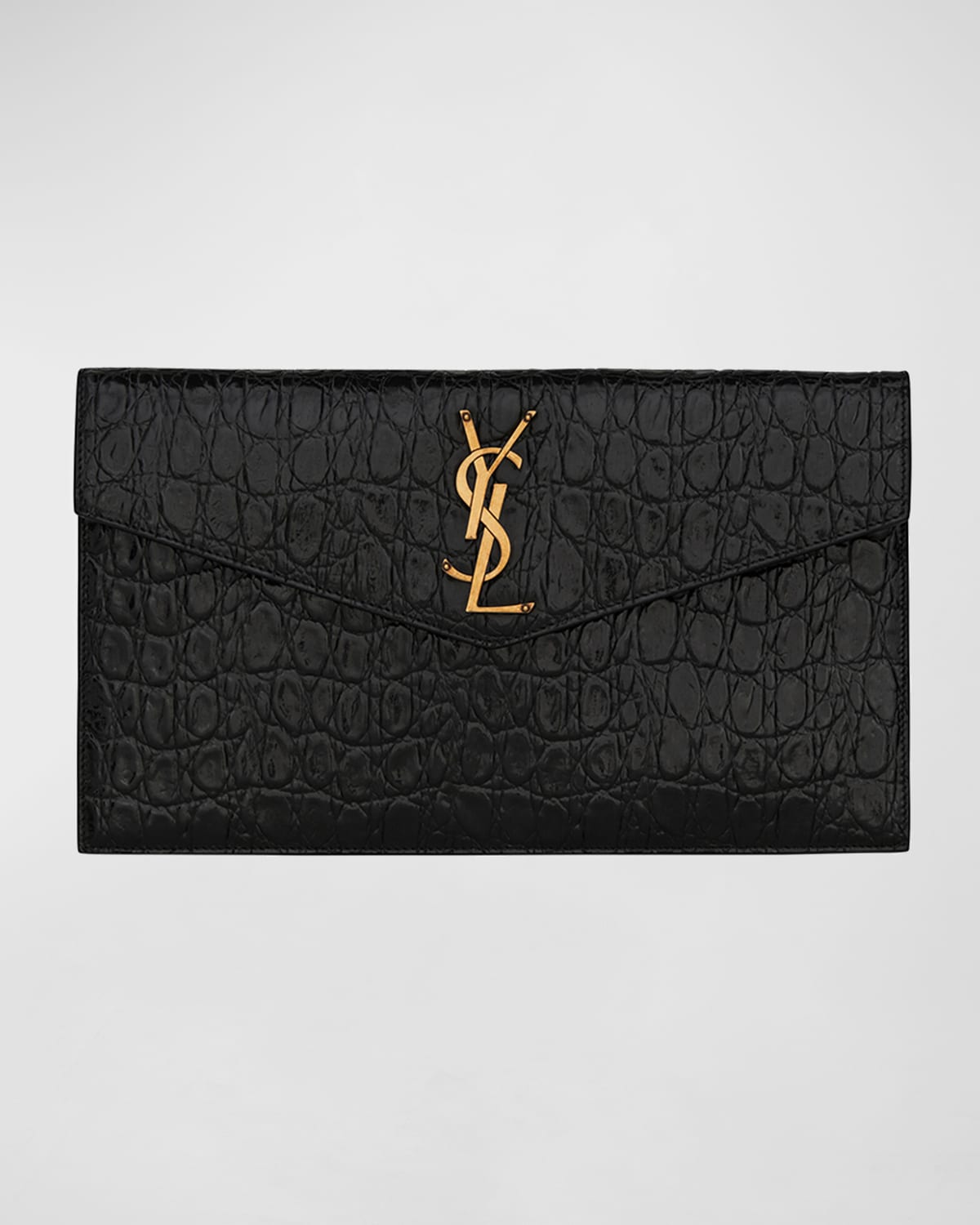 ysl black clutch