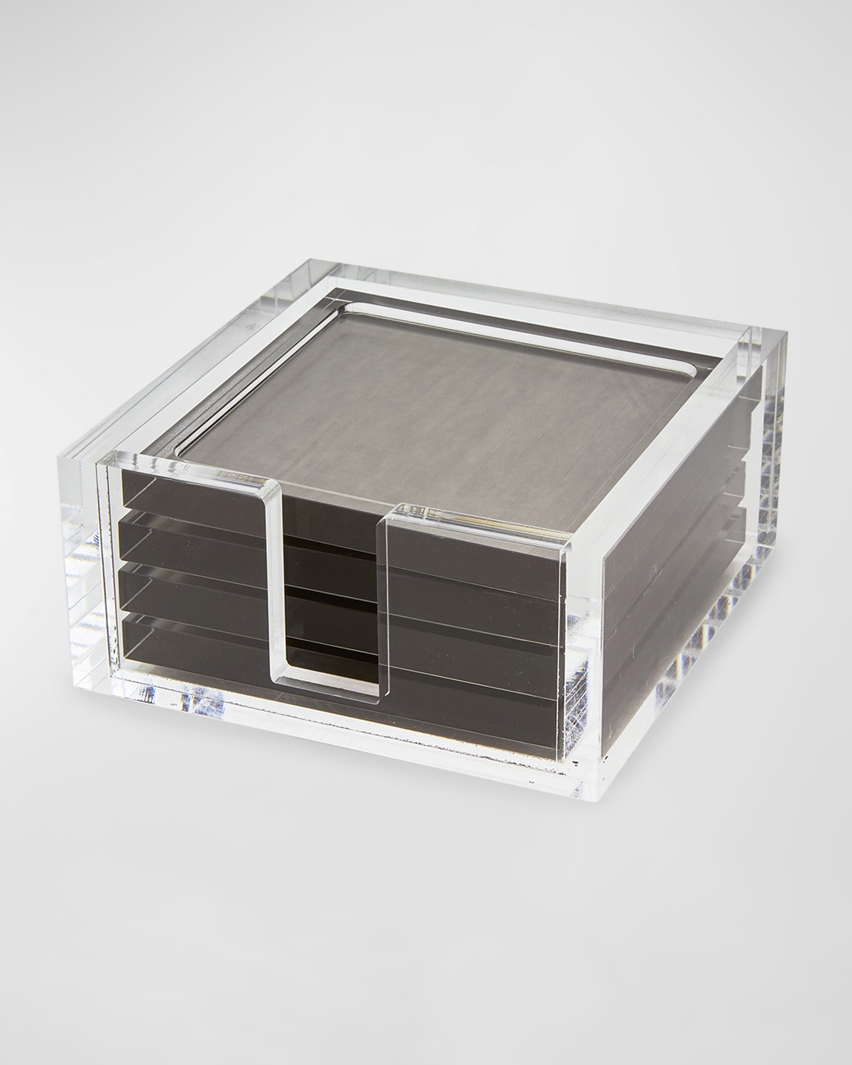 Tizo Lucite Coasters, Set Of 4