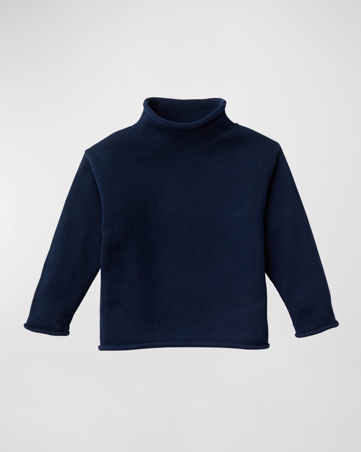 Classic Prep Childrenswear Boy's Fraser Roll-Neck Intarsia Sweater, Size 6M-12