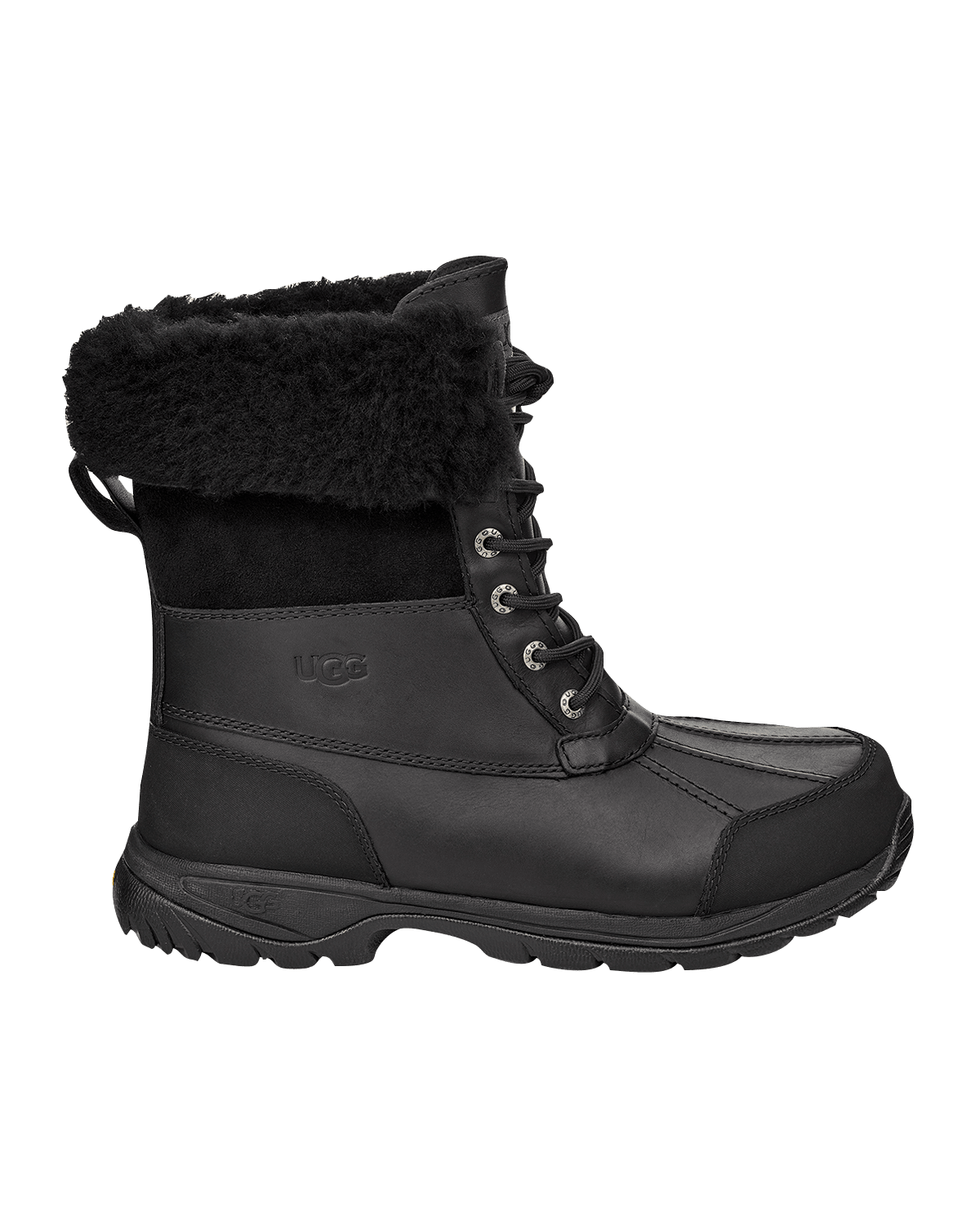 UGG Men's Butte Waterproof Leather Cuffed Boots