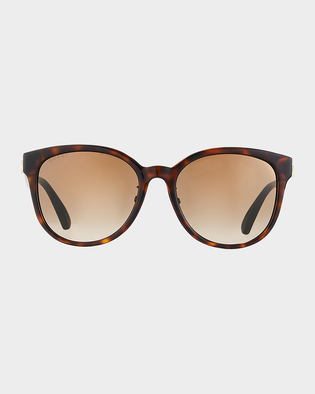 Gucci Round Acetate Sunglasses