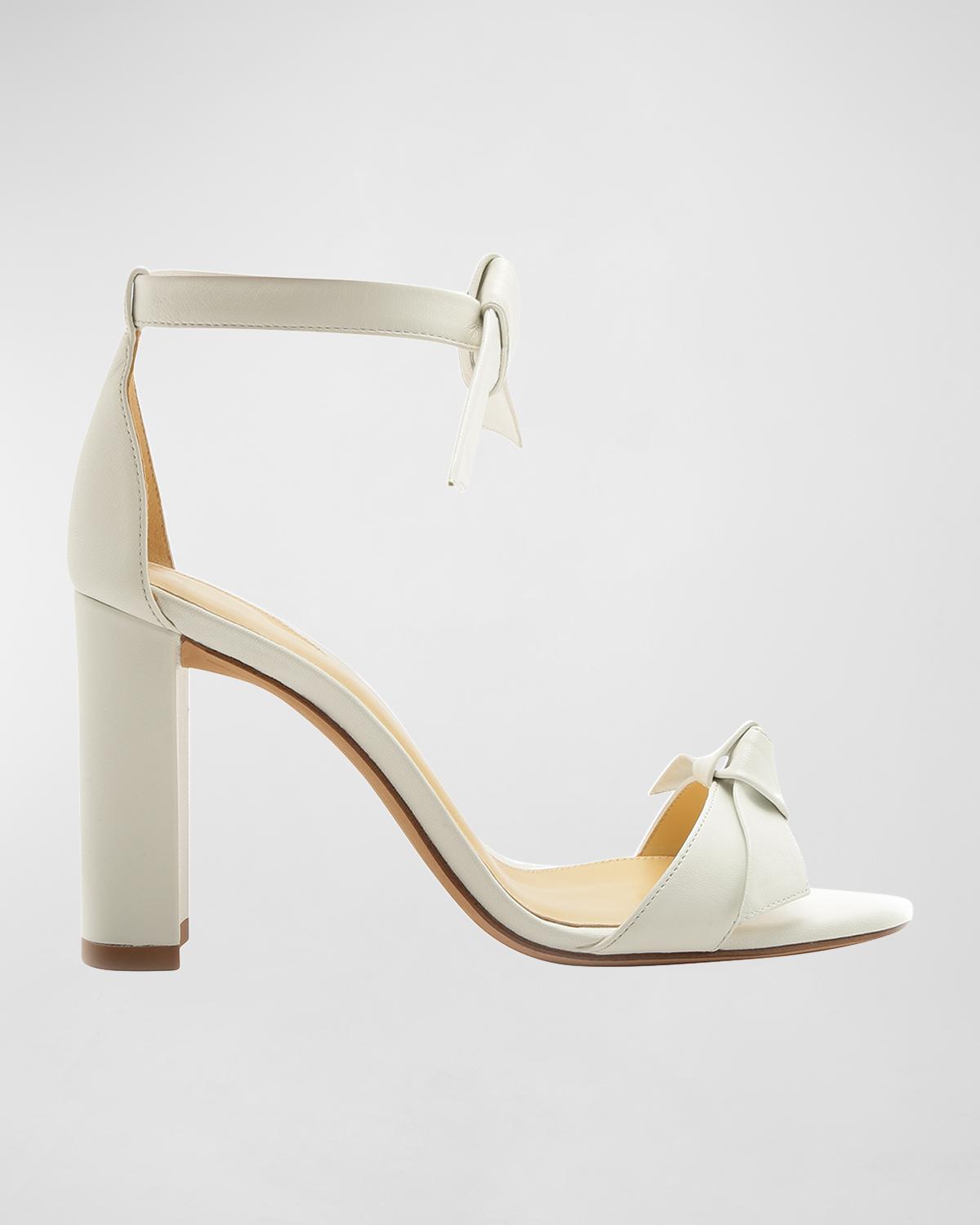 Alexandre Birman Clarita 90mm Leather Ankle-Tie High-Heel Sandals