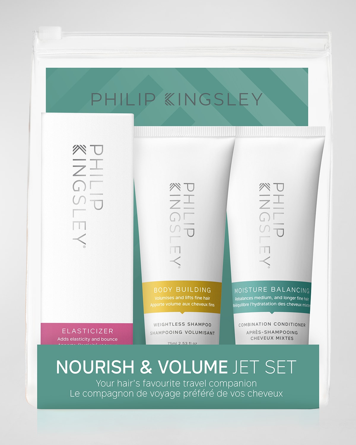 Philip Kingsley Nourish & Volume Jet Set, 3 x 2.5 oz.