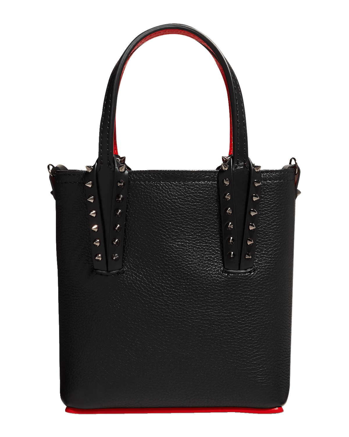 Christian Louboutin Cabata N/S Mini Tote in Grained Leather