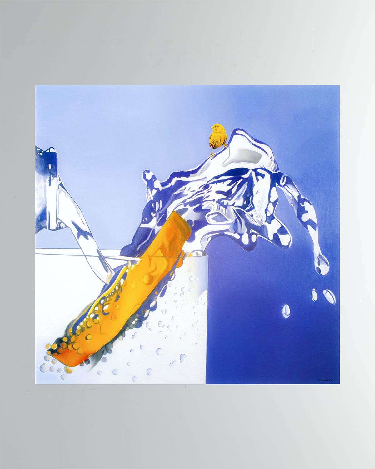 DECHAMBY DESIGN "Le Tempete" Fine Art Print