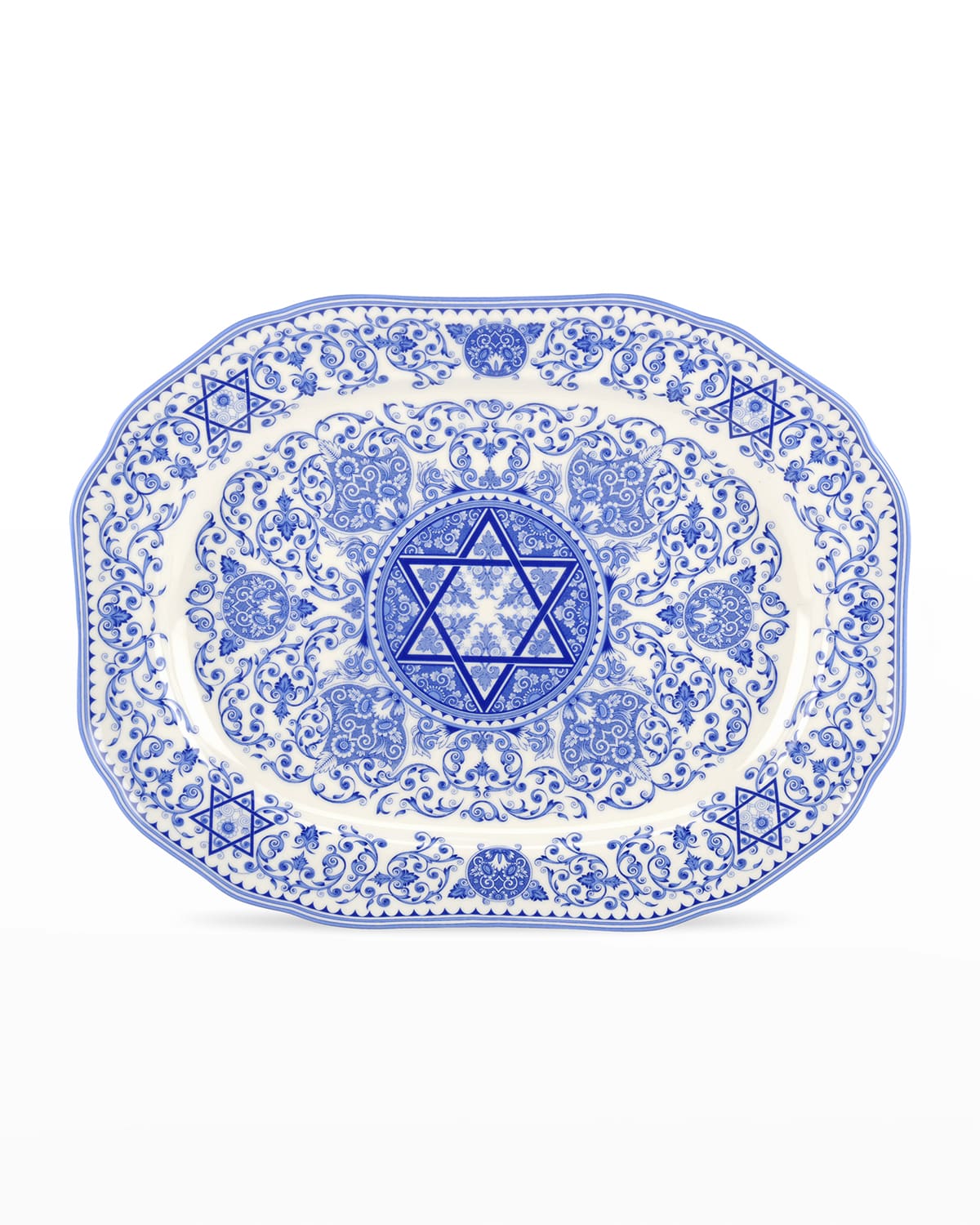 Spode Judaica Oval Platter