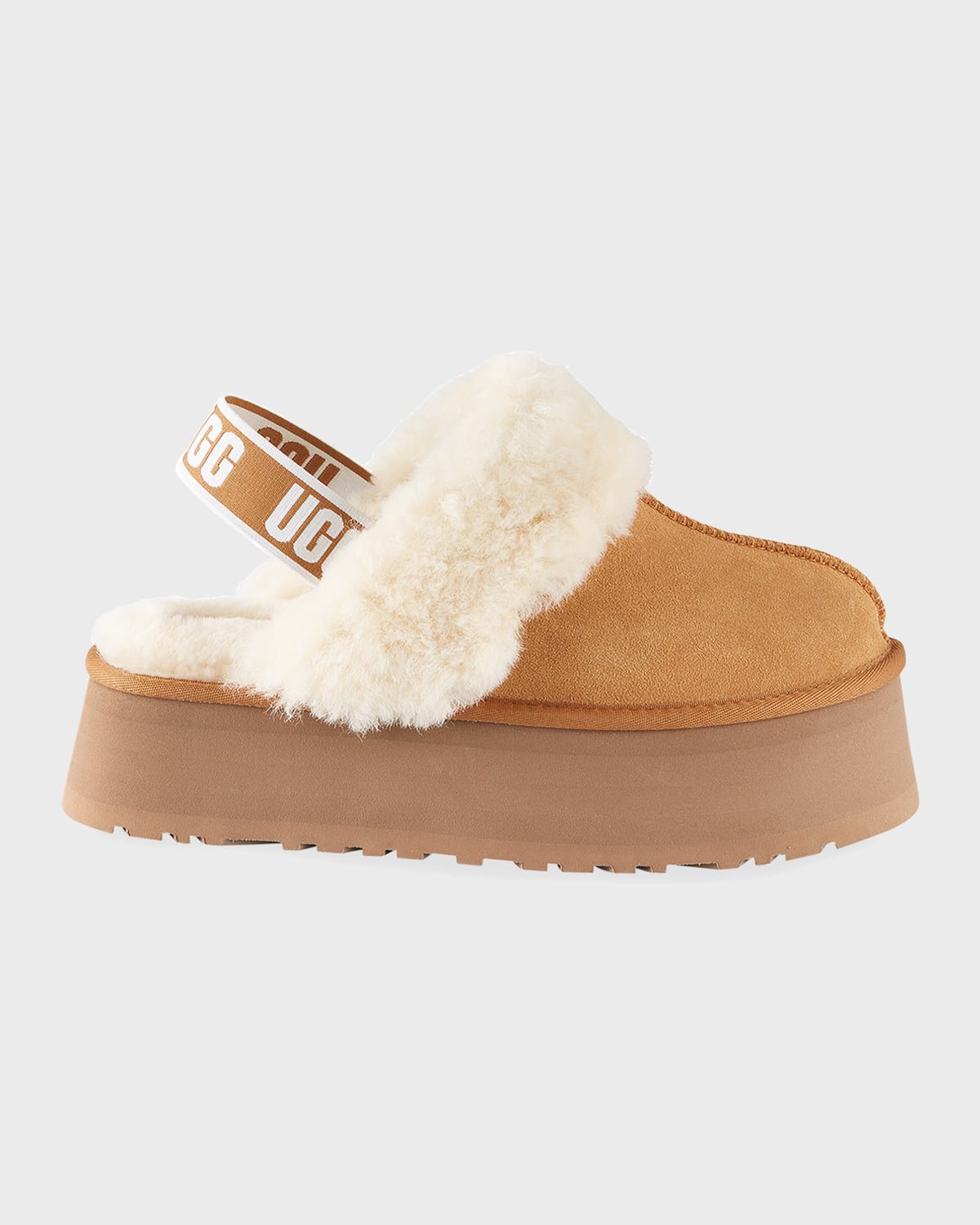 Platform Shearling Shoes | Neiman Marcus