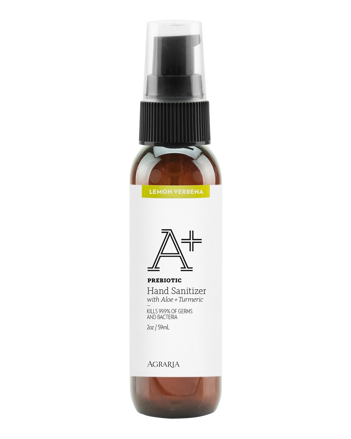 Lemon Verbena A+ Prebiotic Hand Sanitizer, 2 oz./ 60 mL