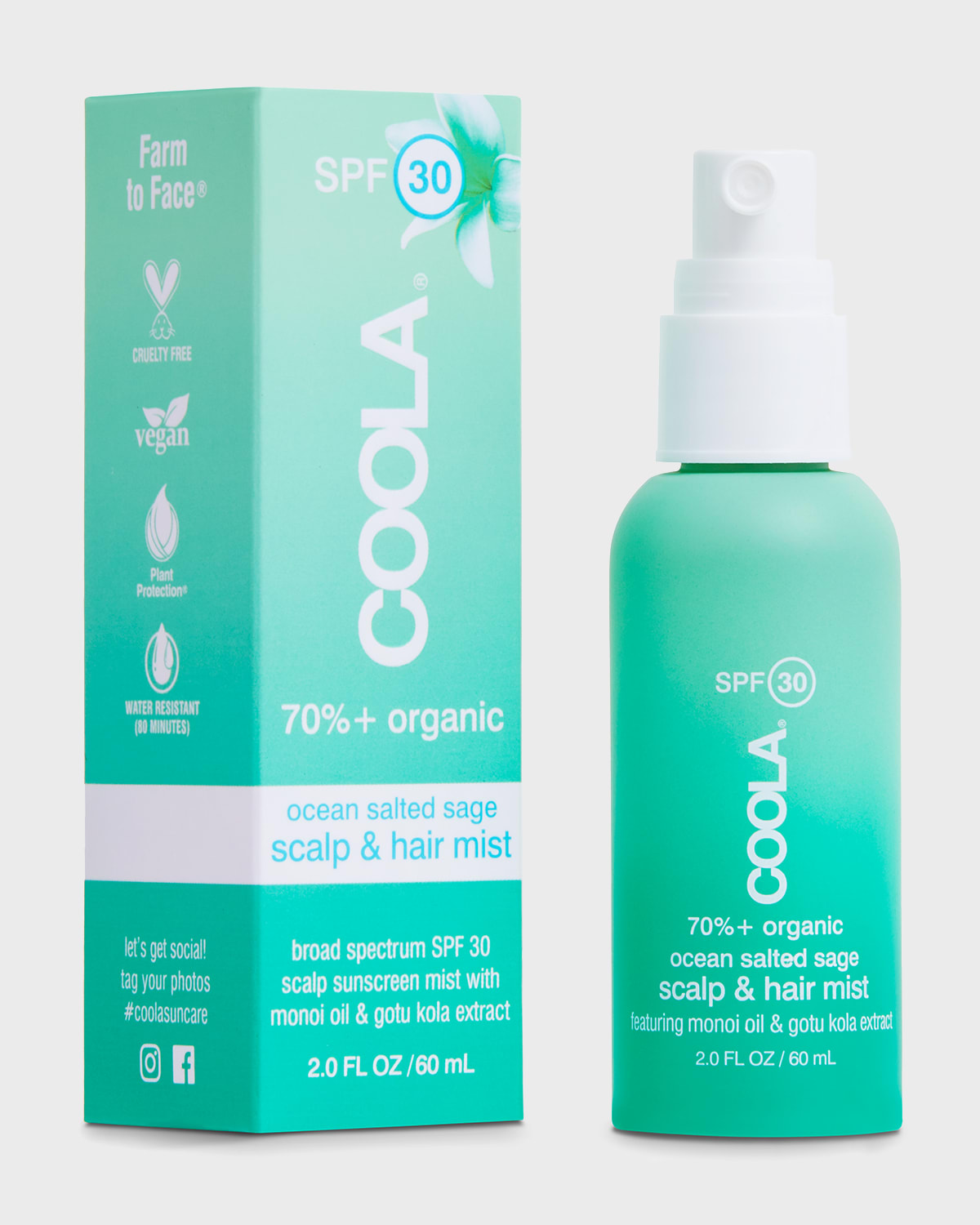COOLA 2 oz. Classic Scalp and Hair Mist SPF30