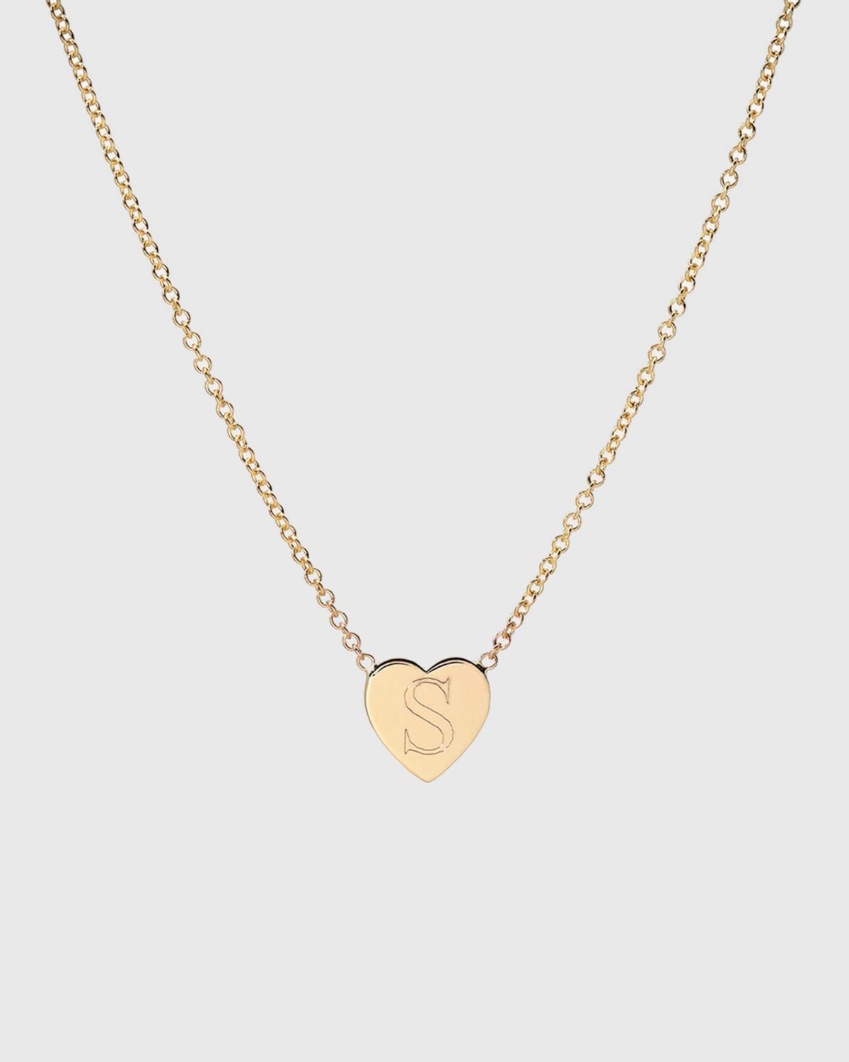 Gold Initial Necklace Neiman Marcus