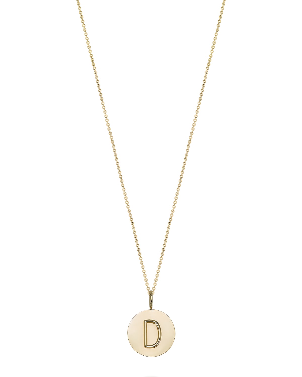 Gold Initial Necklace Neiman Marcus