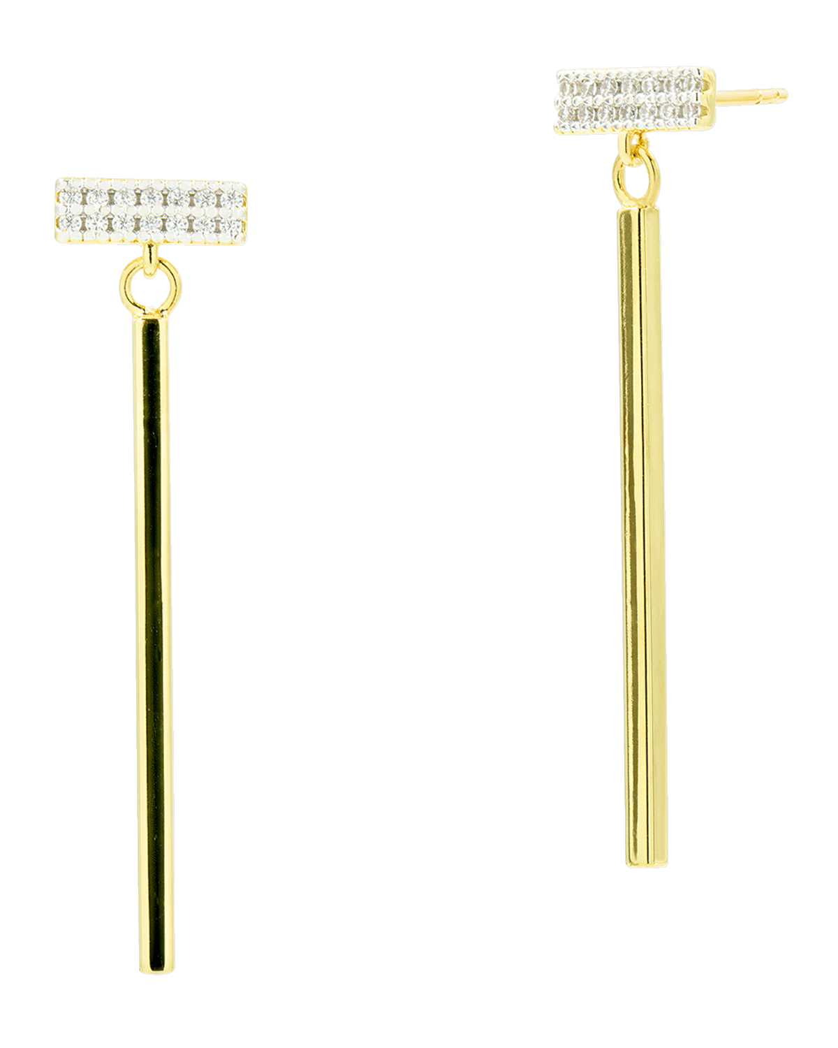 Zoe Lev Jewelry 14k Gold Pear Bezel Diamond Stud Earrings Neiman Marcus